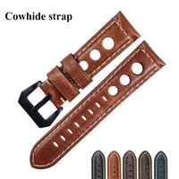 Fashion Leather Watch Strap for Huawei GT 3 46MM 42MM GT 2/GT Runner/Honor Magic Watch 2 GT3 Cow Watchband