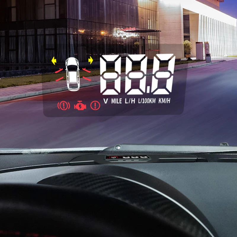 Per Smart Fortwo Forfour 453 Car HUD Head Up Display parabrezza Speed Projector allarme di sicurezza sistema di avviso di velocità eccessiva