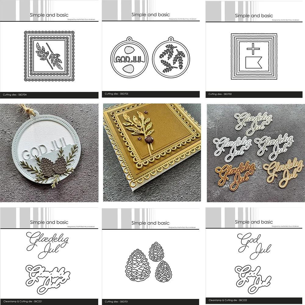 Small Chubby Pine Cones Metal Cutting Dies DIY Paper Card Decoration Embossing Cuts Molds 2026 New