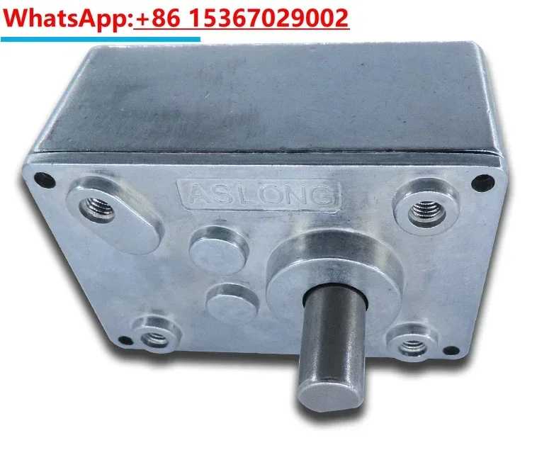 ASLONG A5840 Turbo Worm Gearbox Metal Gear Transmission DC Motor Reducer