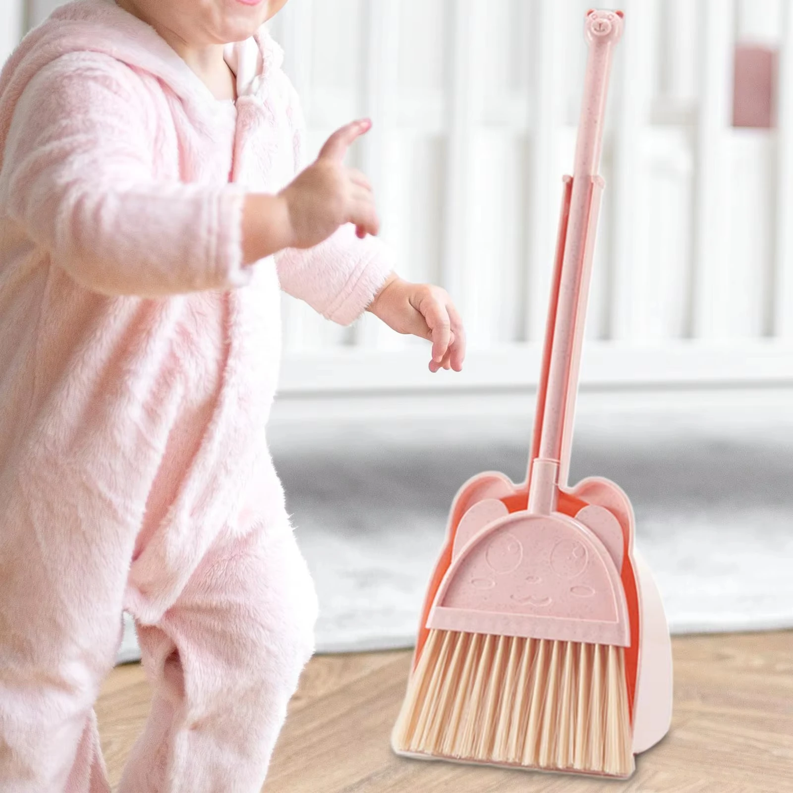 Mini Children Broom and Dustpa - Kids Outdoor Broom recension och pris