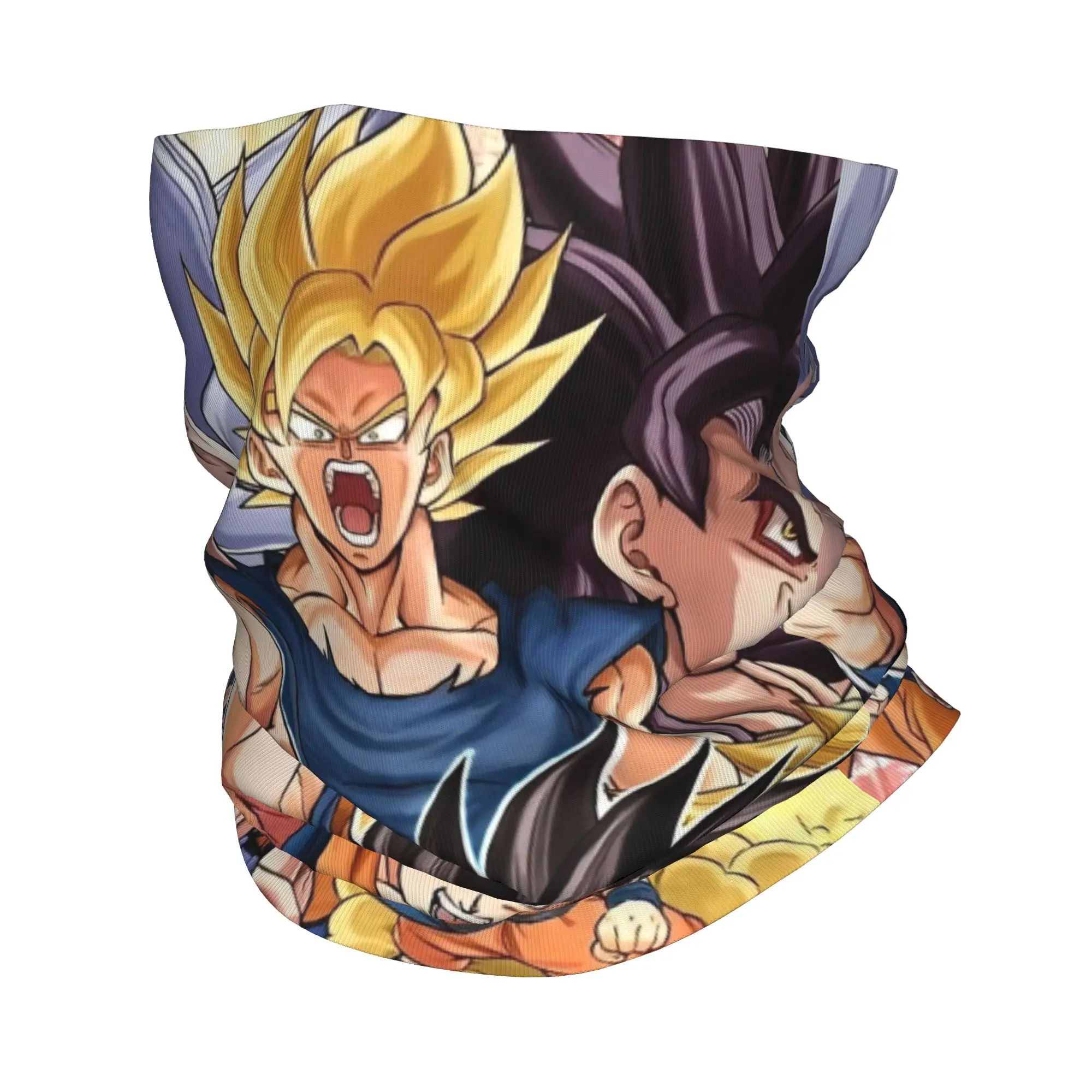 

Бандана-бафф Dragon Ball Z с принтом японских мультфильмов, многофункциональная балаклава для езды, унисекс, для взрослых, ветрозащитная