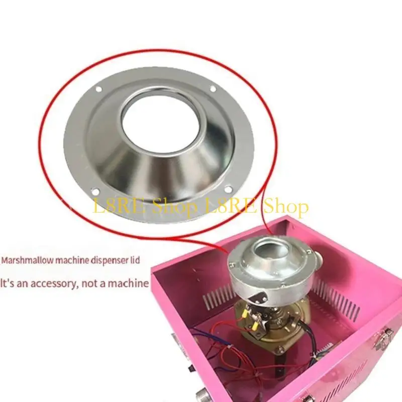 L8RE Heating Head Cover Candy Floss Maker Replacement Metal Texture for Cotton Candy