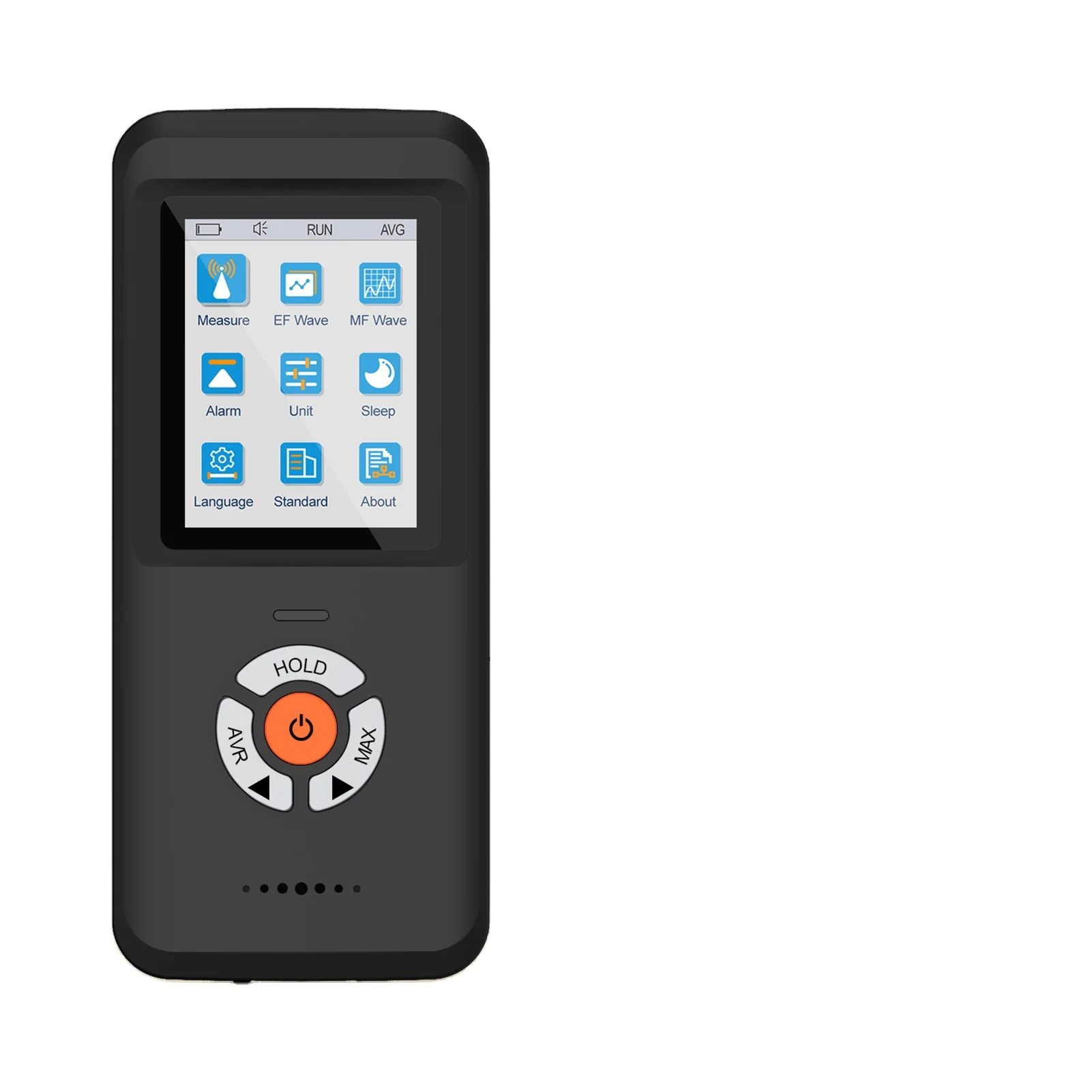 Aikesi EM-102 Rechargeable Digital Electromagnetic Field Radiation Detector Handheld Digital LCD EMF Detector