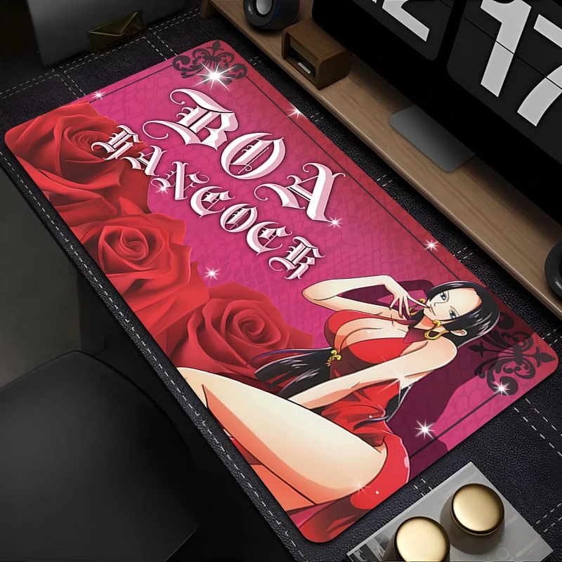 

Коврик для мыши 90x40 см, цельный, Boa Hancock Gamer XXL, компьютерный коврик с HD-печатью, настольный коврик для клавиатуры, аксессуары для геймеров, коврик для мыши в стиле аниме