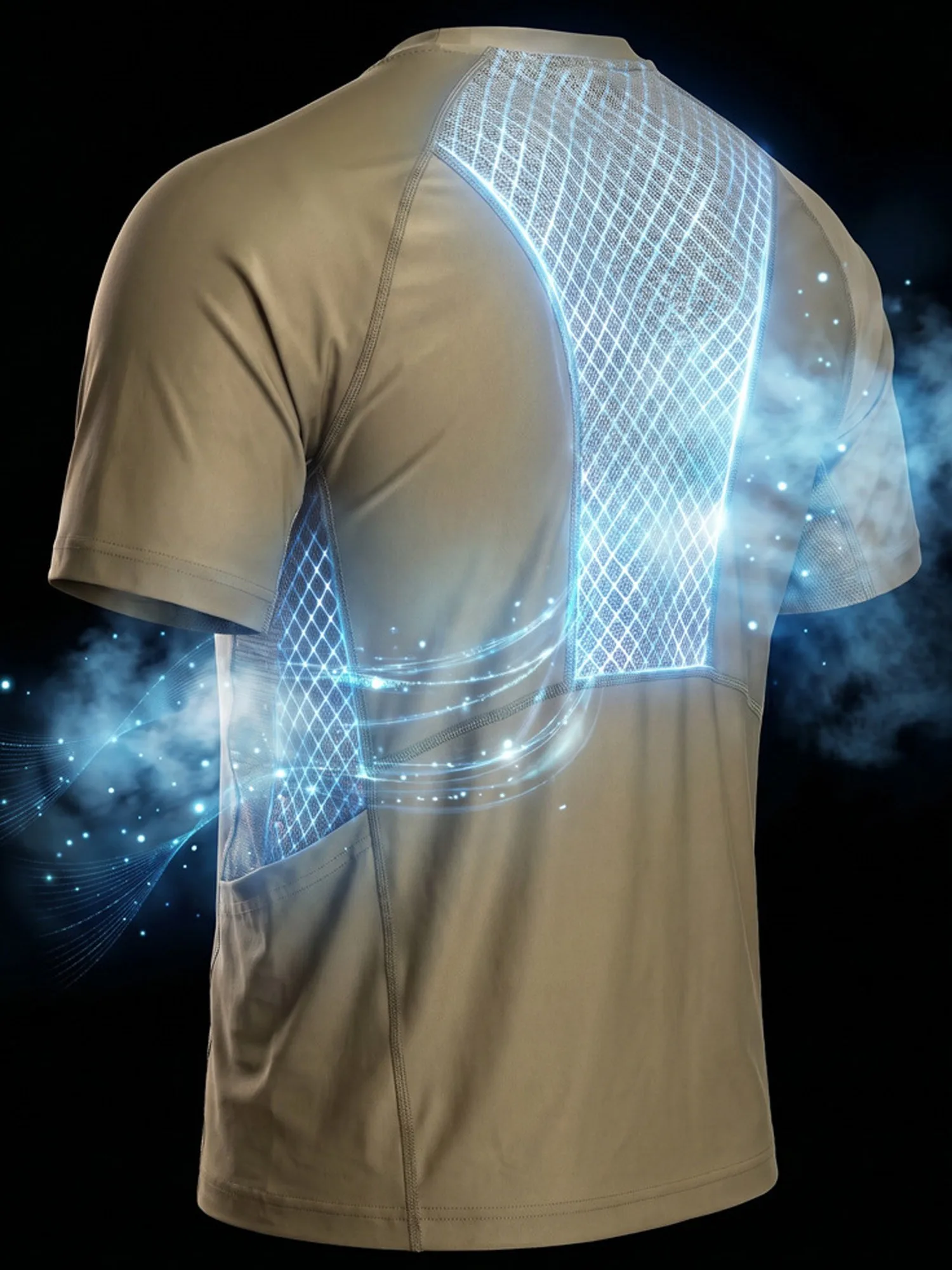 New American Style Quick Drying T-shirt Men's Coolmax Tactical Short Sleeved Breathable Training Suit Instructor Round Neck Top