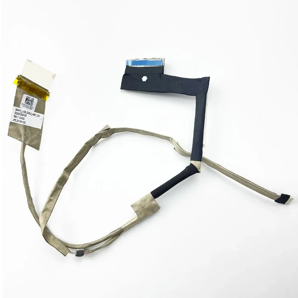 Cable flexible de pantalla de vídeo para portátil Dell Latitude E5530, cable de cinta de pantalla LED LCD, QXW10, DC02C006C00, 0R1C56, DC02C002H00, 0P2FG7