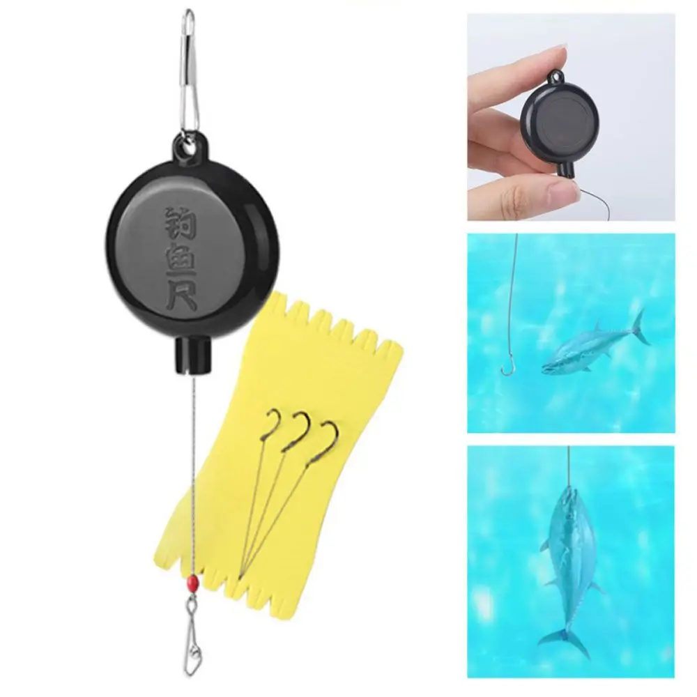 Automatic Fishing Hook Trigger Stainless Steel Spring Fishhook Bait Catch Ejection Catapult Full Speed Fish Accessories