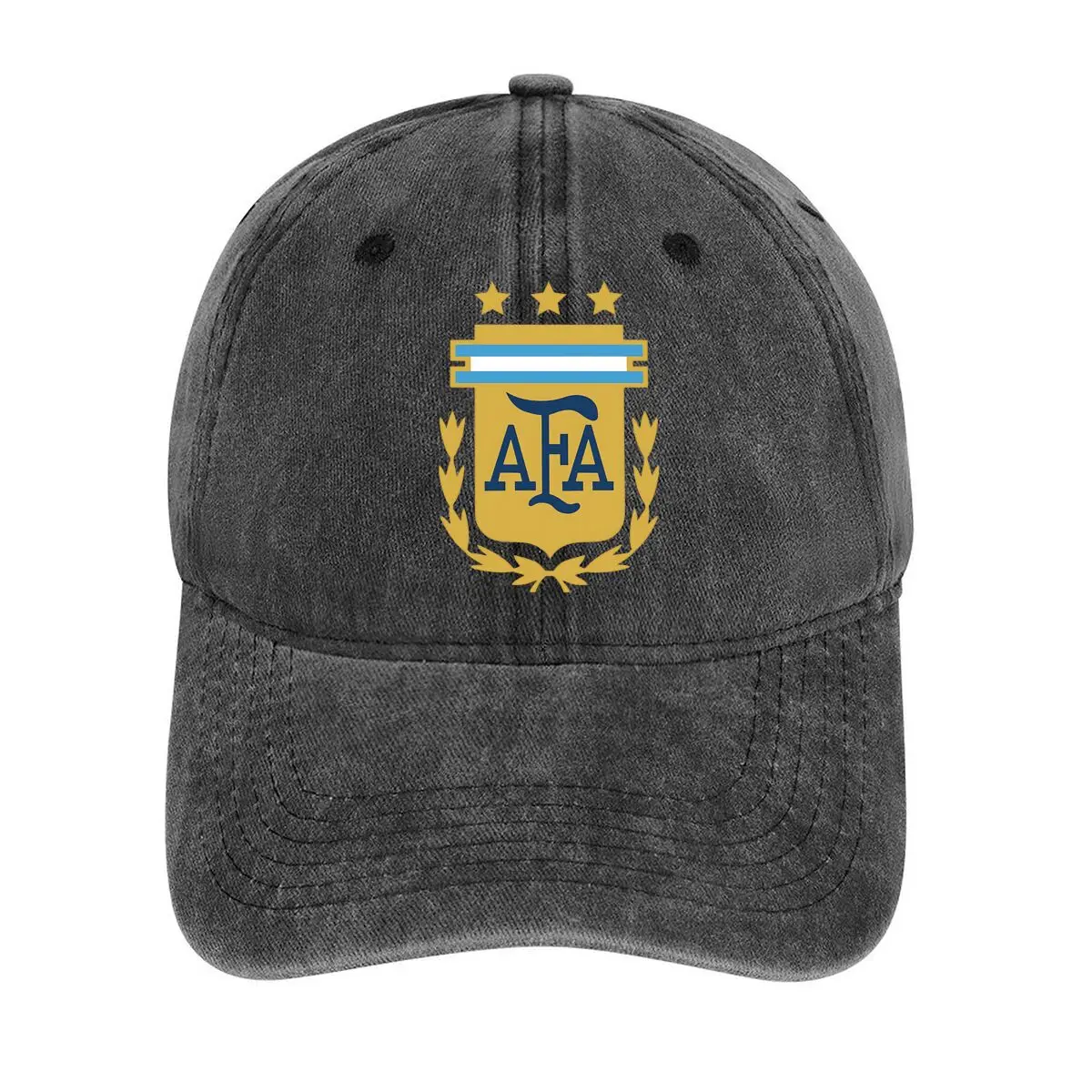 

AFA Emblem with Stars and Laurel Wreath in a Symbolic - and - Themed - Design Washed Baseball Cap