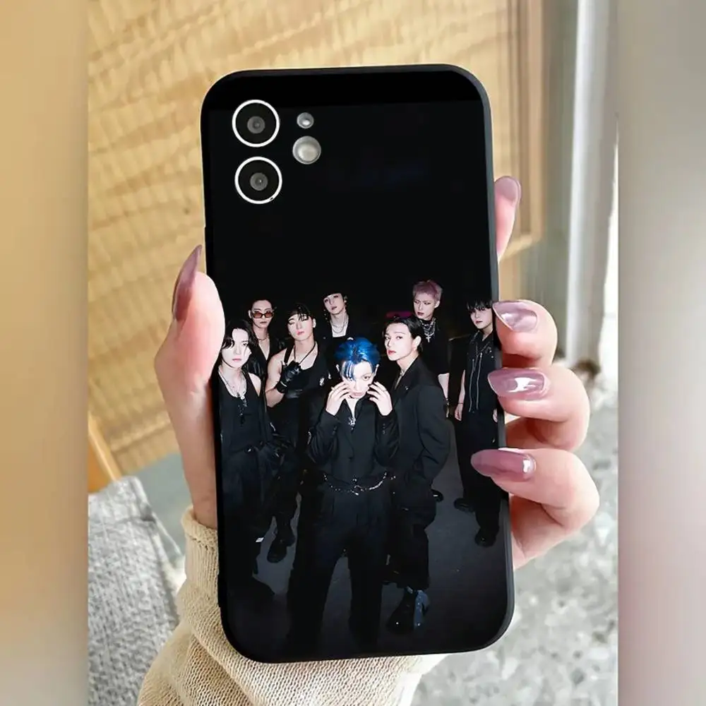 1 قطعة Kpop A-ATEEZ جراب هاتف سيليكون لينة آيفون 17 الهواء 16 15 14 13 12 11 زائد برو ماكس زائد