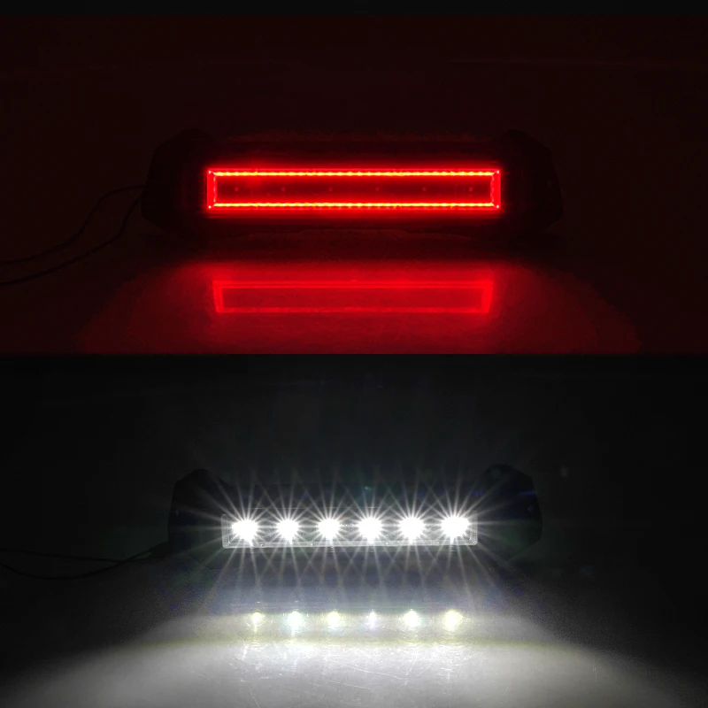 LED Rear Center 3rd Brake Stop Lamp Taillight Accent Light Auxiliary Lamp for Polaris RZR PRO R