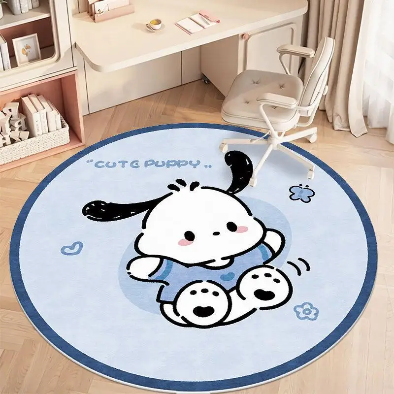 40/60/100cm Sanrio Kuromi Cushion Pillow Kawaii Anime Carpet Bathroom Non-Slip Mat Cute Chair Plush Toys Gift