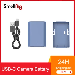 Sony A7M4/Sony ZV-E1 4265 NP-W235 NP-FZ100 LP-E6NH 용 Sony Canon Fujifilm 카메라 용 SmallRig USB-C 충전식 카메라 배터리
