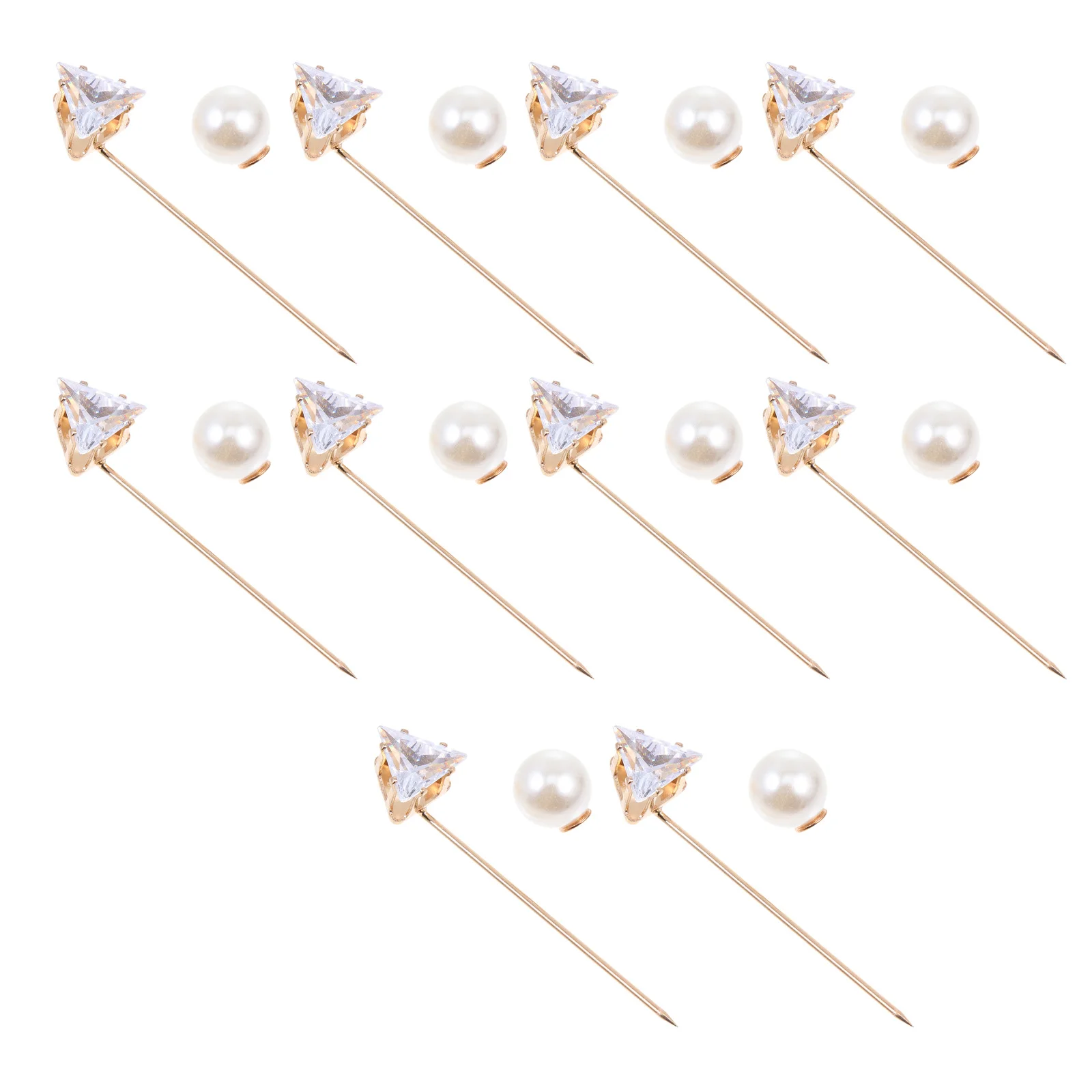 

10 Pcs Anti Peep Clips Fashion Brooches Pearl Buckle Summer Waist Adjustment Women Accessories Ornament Clothing Jewelry