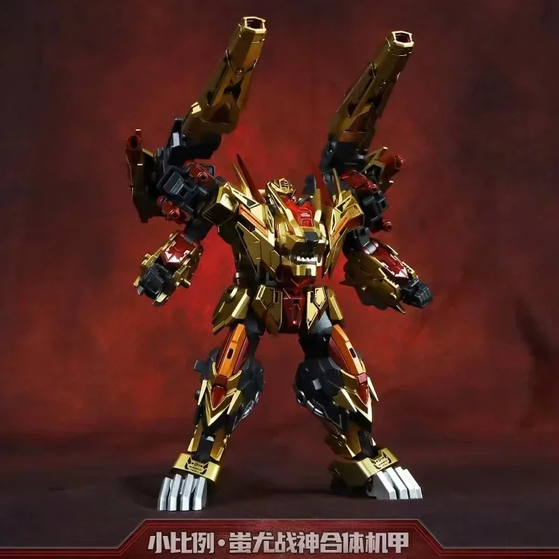 Auf Lager Cang-toys Chiyou mini CY-MINI Predaking Combiners 6-in-1 Kleinschalige Chiyou Actionfiguren Roboterspielzeug