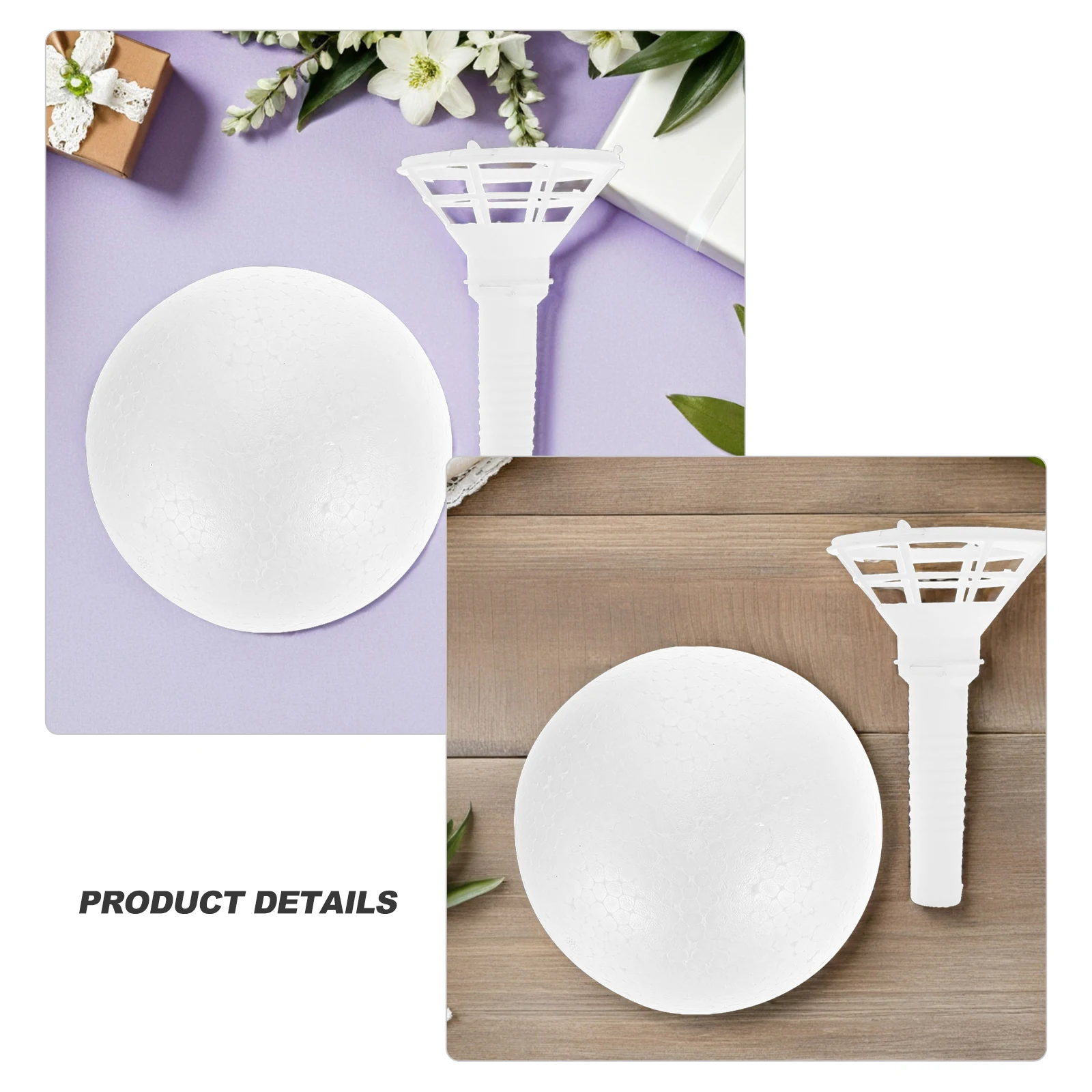 1 مجموعة حامل باقة الأزهار الزفاف زهرة مقبض قوي ارتداء مقاومة سهلة التخزين DIY بها بنفسك باقة الزهور المحمولة