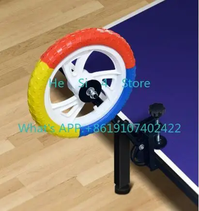 Table tennis practice device, single-player technique action coordination practice setting device