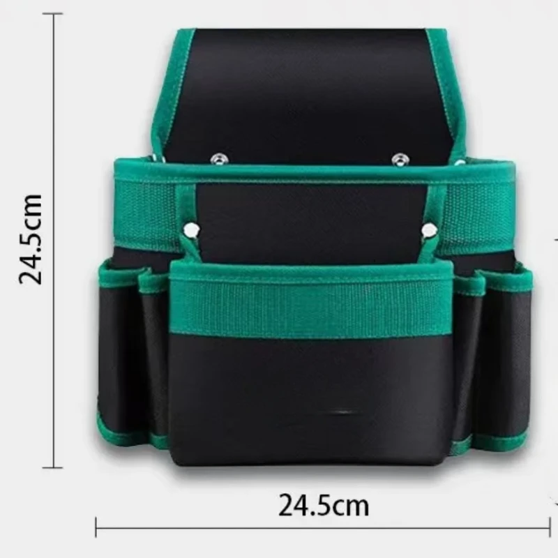 Tool Waist Pack Storage Bag Nail Waist Pocket With Strong Durable Multi-Functional Maintenance Site Electric Woodworking Thicken