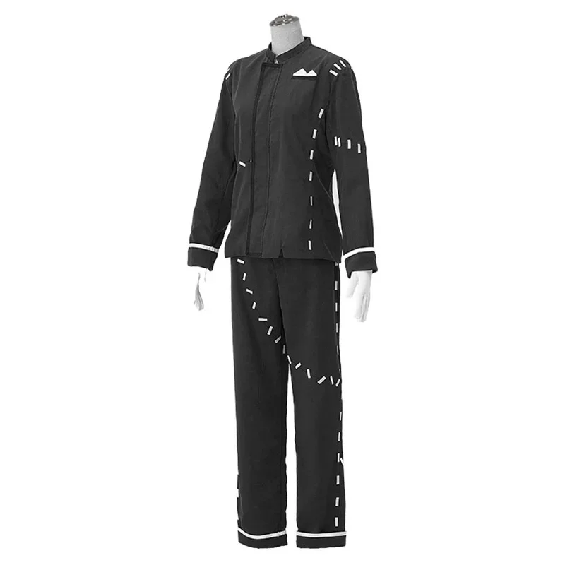 مجموعة أزياء تنكرية للعبة الهوية على شكل حرف V أزياء الناجي المحنط إيسوب كارل أزياء أصلية لحفلات الجلد ملابس لعب الأدوار التأثيرية