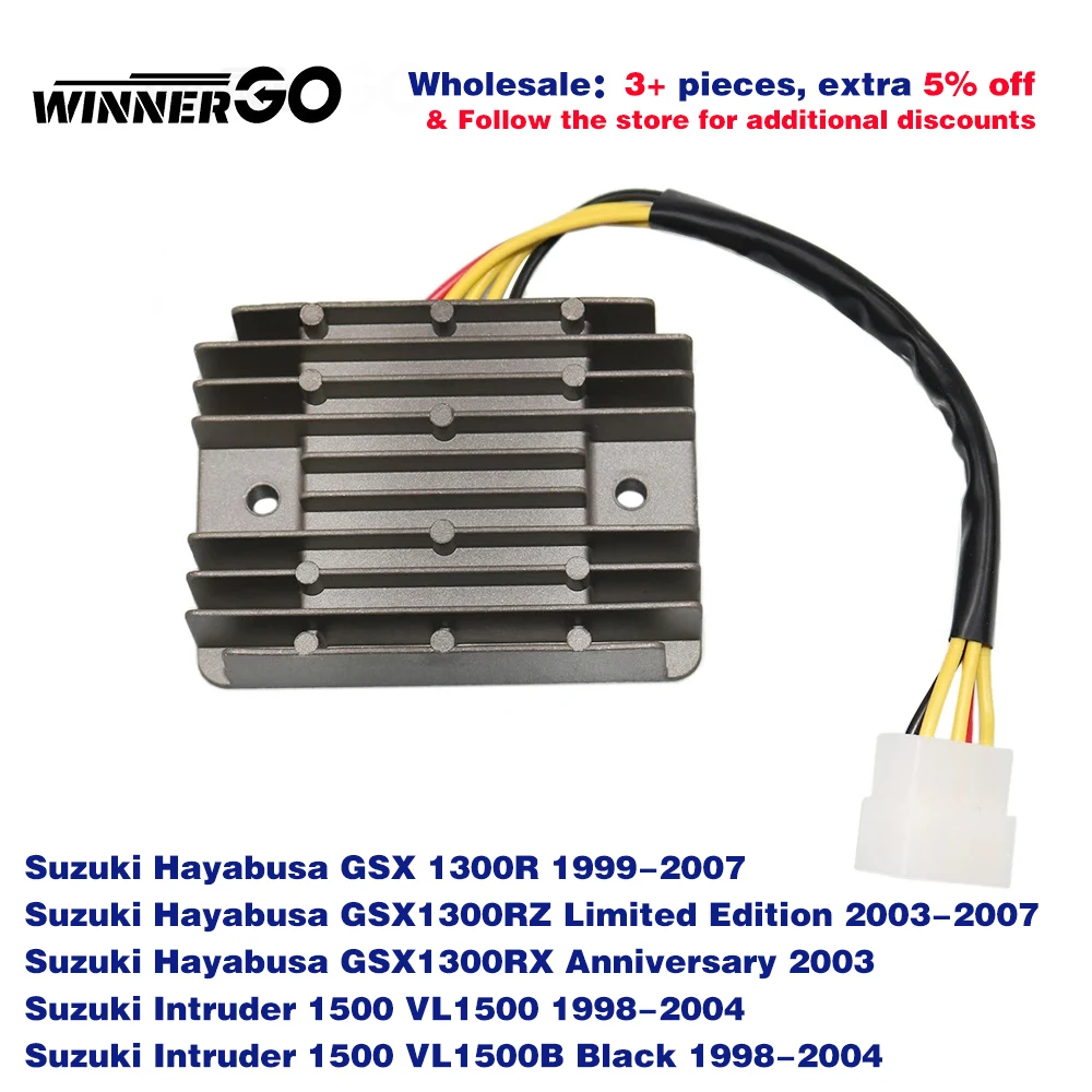 Motorcycle Voltage Regulator Rectifier for Suzuki Hayabusa GSX 1300R GSX1300RX Intruder 1500 VL1500 GSX1300RZ Limited Edition