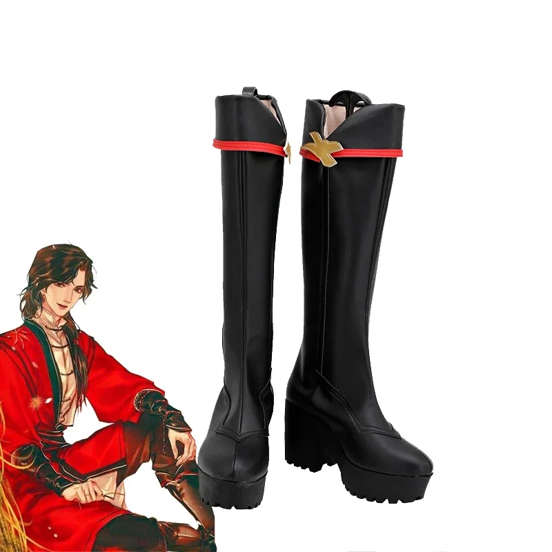 Costume de Cosplay du dérivFantôme Désespéré de l'Anime Tian Guan Ci Fu, Déguisement de Prairie Hanfu Juvenys, Chaussures, Perruque, Accessoires d'Halloween