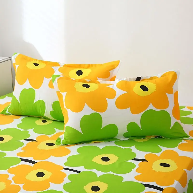Home Hotel Pillowcase Pair of Jacquard Polyester With Cotton Pillowcase 48x74cm Solid Color Fashionable Home, No Pillow Core