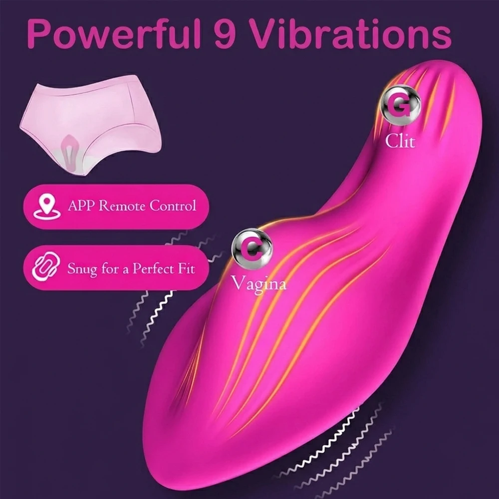 Mini Wearable Vibrator APP Control G Spot Vagina Clitoris Stimulator Massager Female Vibrating Egg Adult Sex Toys for Couples view 4