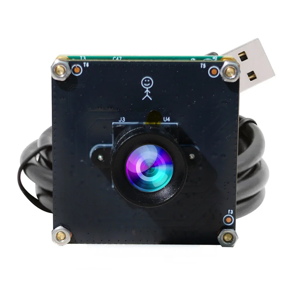 2026 Best Seller 48MP Camera Module USB Ultra HD Webcam With No Distortion Lens IMX586 Sensor USB Camera 4K 30fps