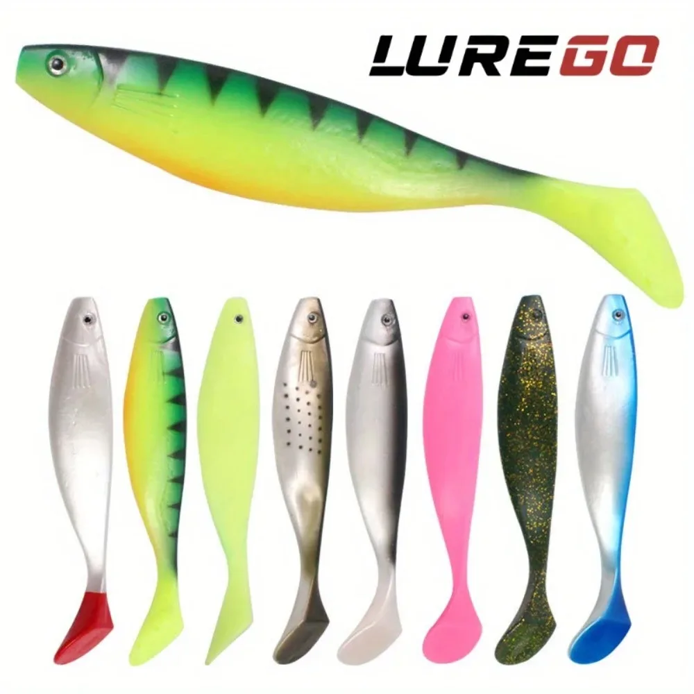 2 Stück 70g T-BLADE Slow Sinking Jig – Grün/Gelb gefleckter Salzwasser-Köder, Weitwurf-Tiefsee-Angelköder für Zackenbarsch & Meerbrassen