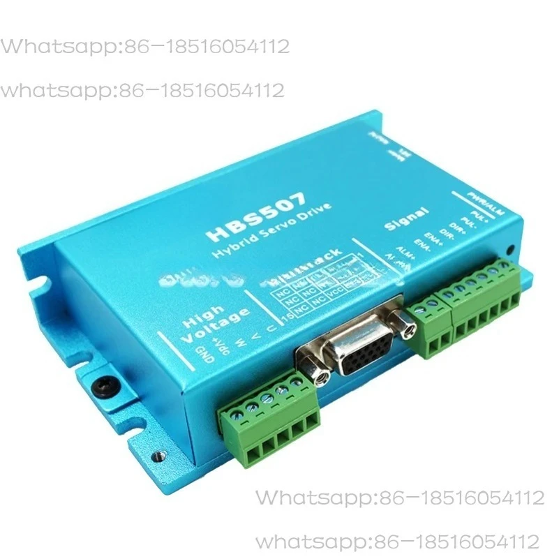 

Original HBS507 Hybrid Servo Drive NEMA 23 3 Phase Closed Loop Motor 50VDC 6A Input Step Driver