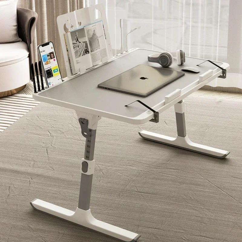 

Foldable Lift Laptop Desk With Pen Holder Gaming Desk With Radiator Adjustable Reading Table Bed Table For Breakfast Study