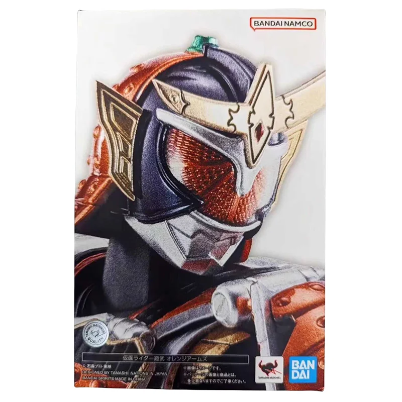 Spot Direct Delivery Bandai Original Anime KAMMEN RIDER Model SHF KAMEN RIDER GAIM ORANGE ARMS Action Figure Toys For Kids Gift