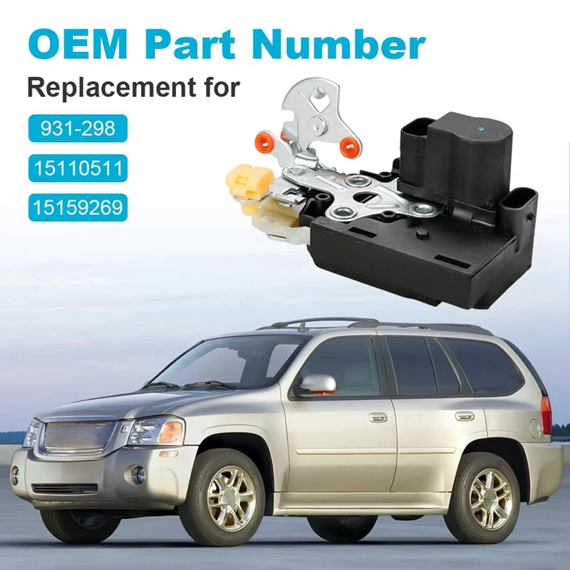 Door Lock Actuator Tilgate Central Lock 15110511 15159269 931-298 For Buick For Chevrolet For GMC Envoy For Isuzu