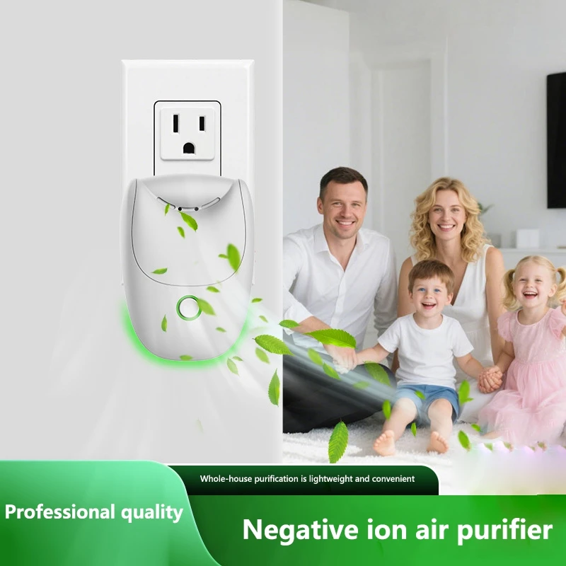 XIAOMI Compact USB Plug Play Negative Ion Air Purifier Intelligent Eliminates Odors Smoke And Formaldehyde Purifies For Room
