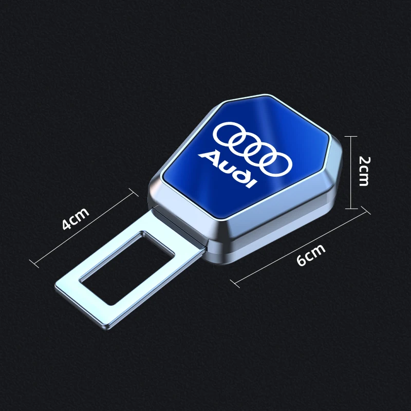 Автомобильный удлинитель ремня безопасности для Audi Sline A3 A1 A4 B8 B7 A6 C7 A5 A7 A8 B9 B6 C6 Q2 Q3 Q5 Q7