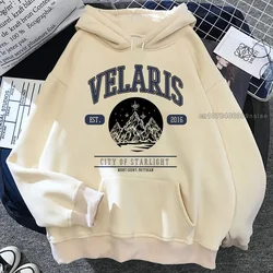 Acotar Hoodies Women 90s 2023 Aesthetic Cotton Fleece Sweatshirt Graphic Print Men Women Clothing Winter High Quality Top