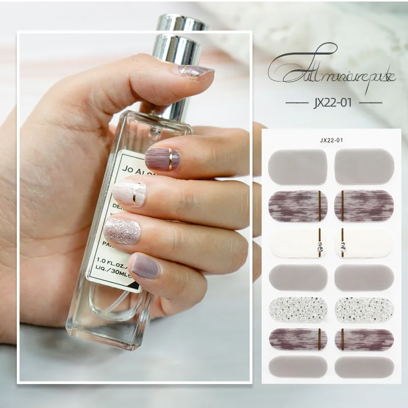 جديد الرخام الملمس مسمار تعزيز ملصق معجون كامل اليابانية الساخن ختم مسحوق البصل ثلاثية الأبعاد مسمار البولندية فيلم لطيف ملصقات الأظافر