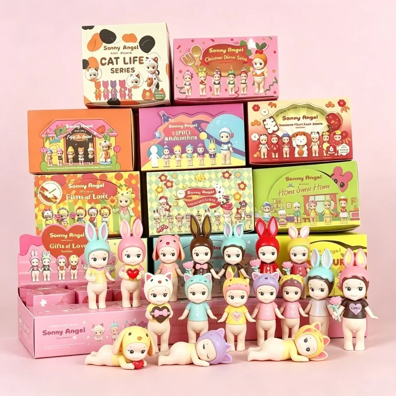 Angel Figure Blind Box Series Multiple Postures Mini Figurines Dolls Birthday Gifts Ornament 1pcs 2pcs 4pcsBlind Box Mystery Box