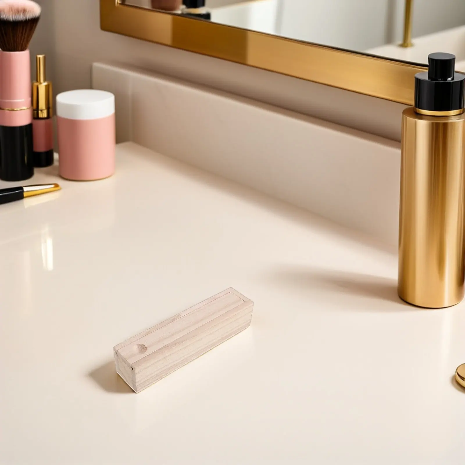 

Wooden Jewelry Box Vintage Keepsake Rectangular Sliding Lid Organizer Birthday Anniversary Display Case for Necklace Bracelet