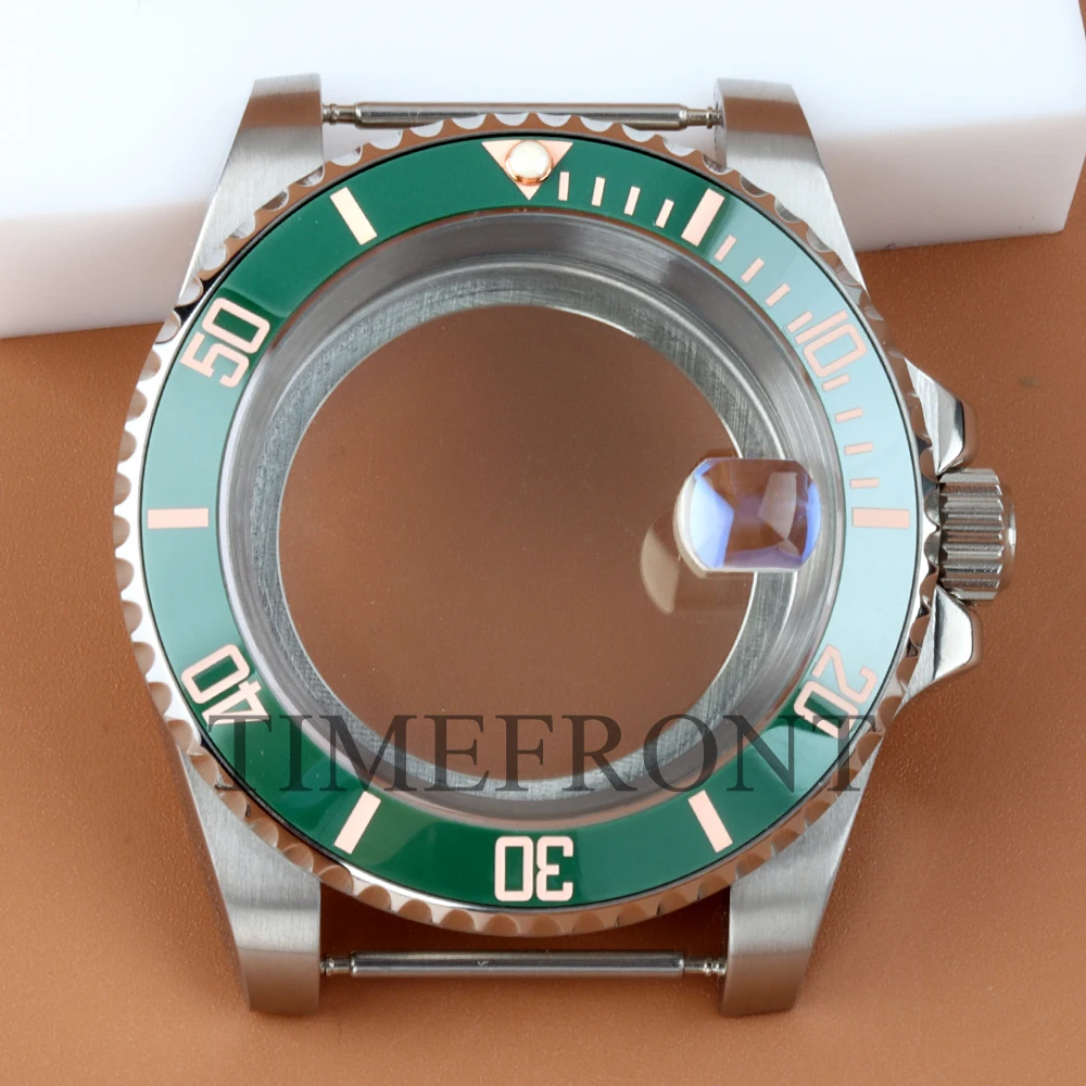 for sub multi-functional 40mm nh35 watch case move uni-directional bezel fit submariner nh34 nh35 nh36 nh38 movement 28.5mm dial