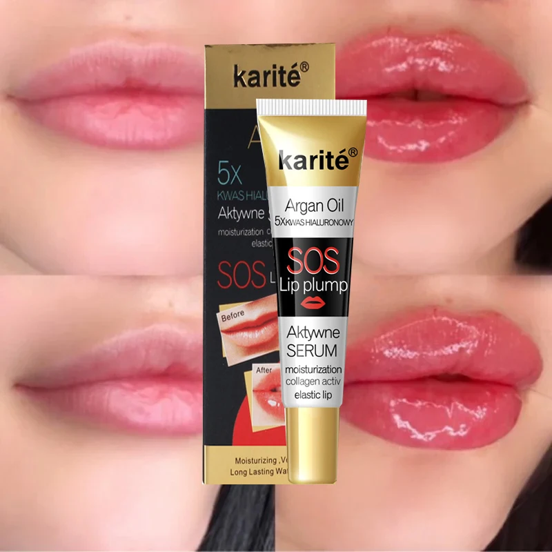 

Lasting Lip Plumper Oil Collagen Lip Gloss Instant Volumising Long-Lasting Moisturizing Reduce Fine Lines Nourish Sexy Lip Care