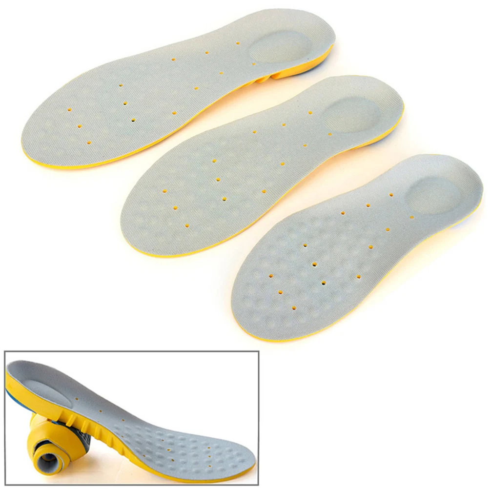 

Memory Foam Thickening Breathable Shock Absorption Memory Insoles Deodorization Pads for Work Boots Shoes Men Women