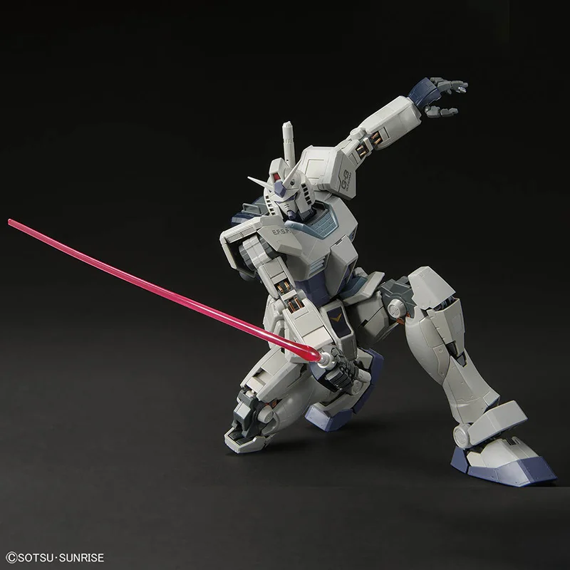 반다이 MG 1/100 더 건담 베이스 리미티드 RX-78-3 G-3 건담 Ver.3.0, 18cm 애니메이션 오리지널 액션 피규어 모델, 장난감 선물 컬렉션