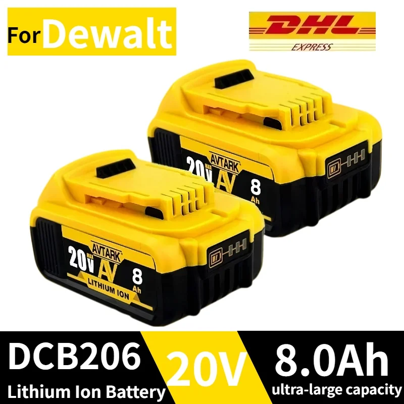 

20V MAX 12.0Ah replaceable Dewalt 20Vlithium-ion battery for✅Dewalt DCB180 DCB182 DCB202 DCB205 DCB206for 18/20V tool