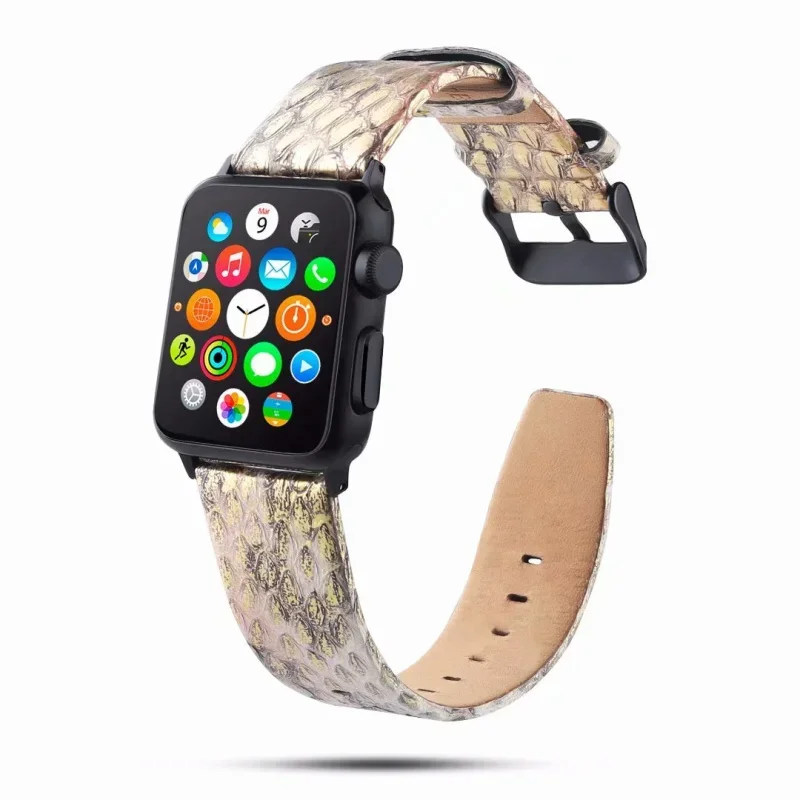 

Ремешок кожаный для Apple watch 42 мм 38 мм 44 мм 40 мм iwatch 6 5 4 3 2 iwatch