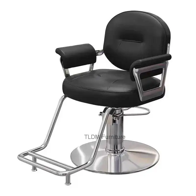 Classic Salon Chairs Modern Simple European Exquisite Salon Chairs Creative Aesthetic Friseurstuhl Beauty Barber Furniture