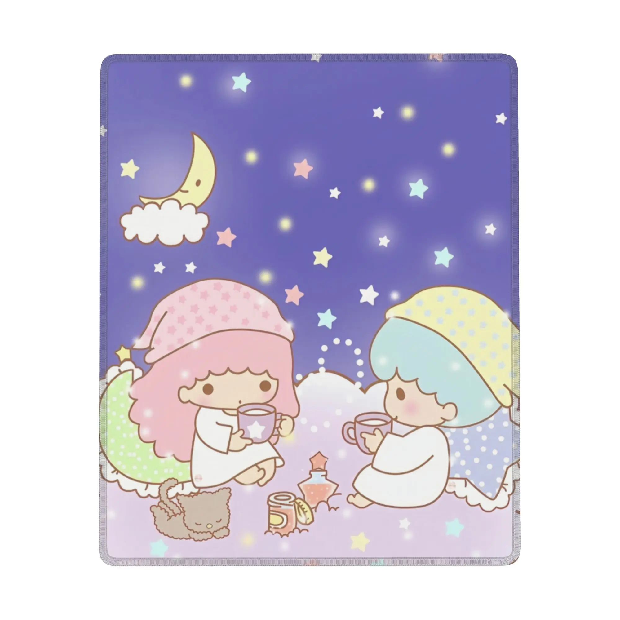 

Little Twin Stars креативный универсальный противоскользящий коврик для мыши игровой коврик для мыши новая подушка для стола удобная для портативных ПК