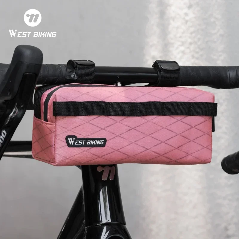 

Велосипедная сумка WEST BIKING, передняя сумка для велосипеда, уличная сумка для горного велосипеда, большая вместительная сумка на руль, сумки для велосипедных инструментов, карманные принадлежности для велосипеда