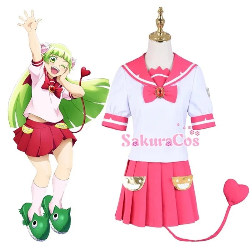 InYOYO Clara Valac Cosplay Costume Anime Mairimashita! Iruma-kun Welcome to Demon School Uniform Dress Halloween For Women XS-XL