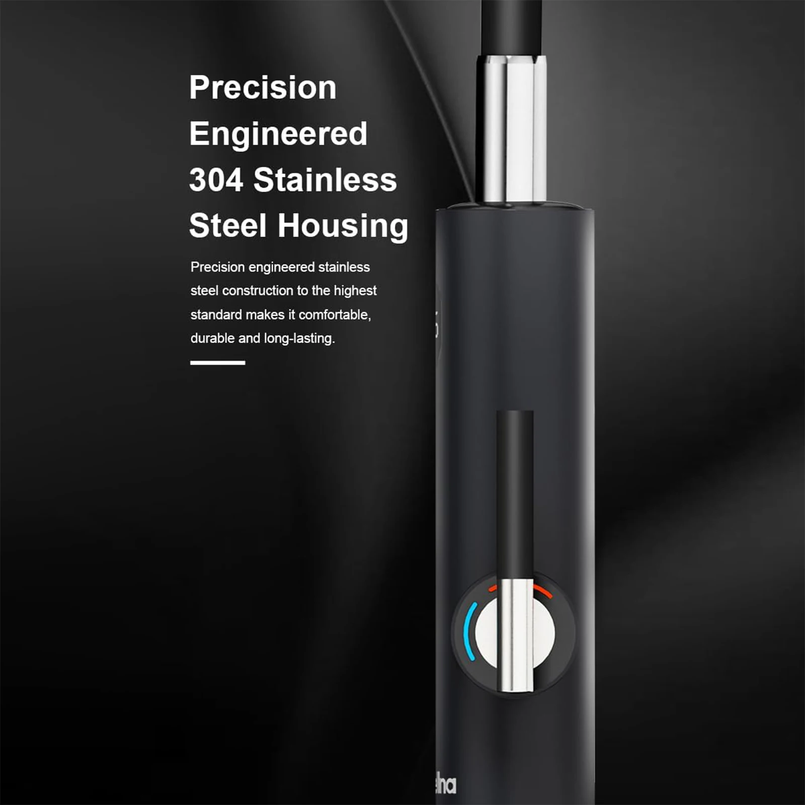 24-hour electric instantaneous water heater equipped with a non-slip handle design and environmentally friendly ABS material